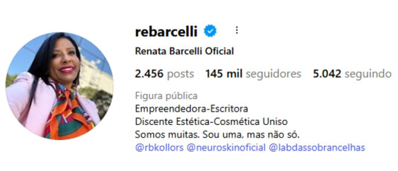 Bio visual de Renata Barcelli